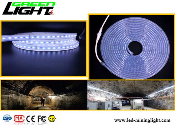 SMD5050 RGB Warna Lampu Strip Led Tahan Air 24 Volt Bukti Ledakan Tegangan Rendah