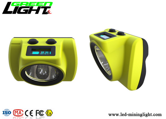 GLC-6S Mining Hard Hat Led Lights 6800mA 18000lux Waterproof Untuk Industri Bawah Tanah