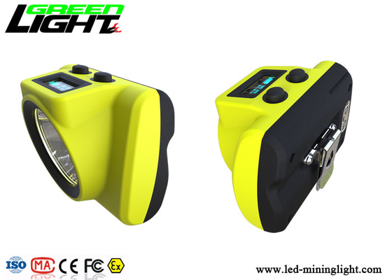 GLC-6S Mining Hard Hat Led Lights 6800mA 18000lux Waterproof Untuk Industri Bawah Tanah