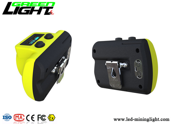 GLC-6S Mining Hard Hat Led Lights 6800mA 18000lux Waterproof Untuk Industri Bawah Tanah
