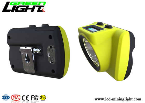 GLC-6S Mining Hard Hat Led Lights 6800mA 18000lux Waterproof Untuk Industri Bawah Tanah