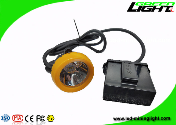 Silicon Button Touch LED Mining Light 10000lux Cap Lamp 7.8Ah Baterai Li-Ion