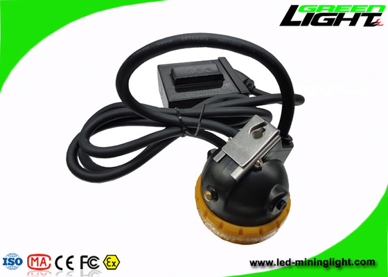 Silicon Button Touch LED Mining Light 10000lux Cap Lamp 7.8Ah Baterai Li-Ion