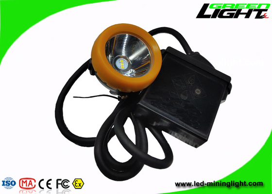 Silicon Button Touch LED Mining Light 10000lux Cap Lamp 7.8Ah Baterai Li-Ion