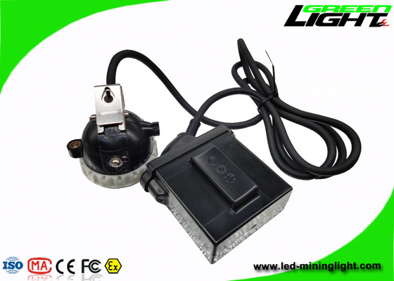 4000lux Brightness Mining Hard Hat Led Lights Intensitas Tinggi Dengan Panjang Kabel Disesuaikan