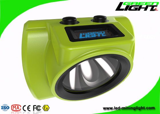 Kapasitas Tinggi 6.8Ah Led Mining cap lamp 13 jam Waktu Kerja Keselamatan Kerja
