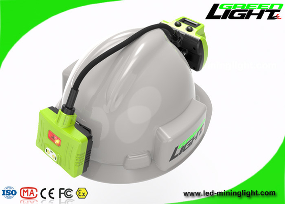 Baterai Baterai Panasonic Isi Ulang Lampu Topi Keras IP68 Waktu Kerja Panjang