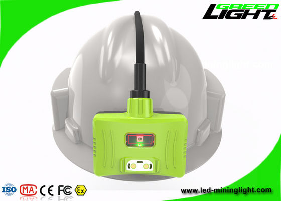 Peringatan Isi Ulang LED Miners Cap Lamp IP68 Untuk Teknologi Produktivitas