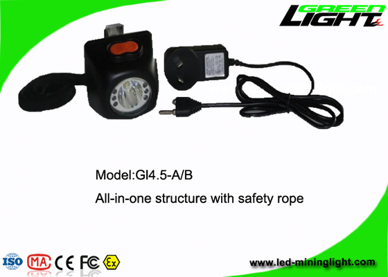 Ukuran Kecil Lama Waktu Kerja Digital screem Mining Cap Lights, 8000lux High Brightness Led Cap Lamp High