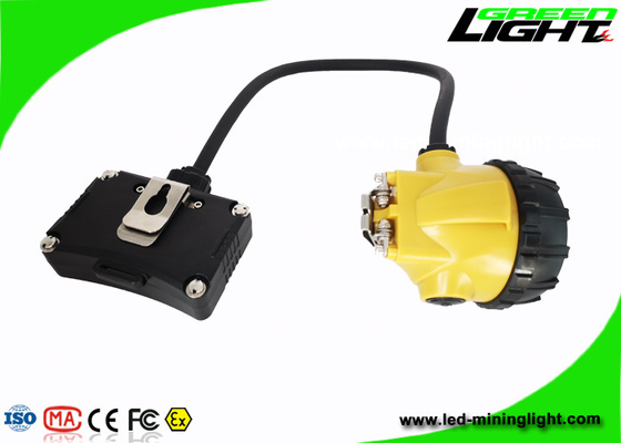 High Beam Corded Rechargeable LED Headlamp 15000lux GLS12-A Dengan Empat Mode Pencahayaan
