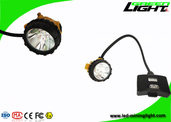 High Beam Corded Rechargeable LED Headlamp 15000lux GLS12-A Dengan Empat Mode Pencahayaan