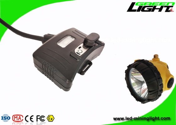 High Beam Corded Rechargeable LED Headlamp 15000lux GLS12-A Dengan Empat Mode Pencahayaan
