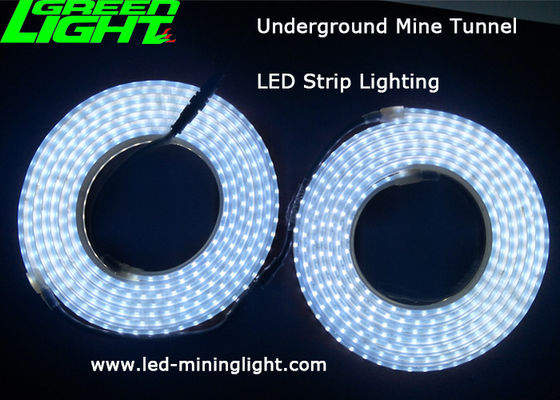 Lampu Strip Fleksibel LED Tahan Guncangan 5500k Untuk Kelembaban Lingkungan Bawah Tanah