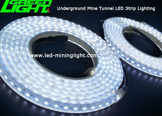 Lampu Strip Fleksibel LED Tahan Guncangan 5500k Untuk Kelembaban Lingkungan Bawah Tanah