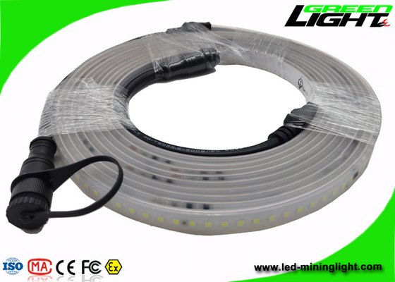 Lampu Strip Led Keselamatan Tambang Tahan Air Fleksibel Hangat / Dingin Putih Atas Perlindungan Saat Ini