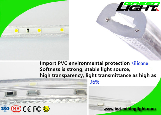 Lampu Strip Fleksibel LED Smd Super Terang Luar Ruangan 5500K-6000k 16W / M Tahan Api