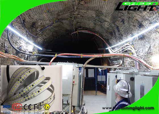 Lampu Strip Fleksibel LED Smd Super Terang Luar Ruangan 5500K-6000k 16W / M Tahan Api
