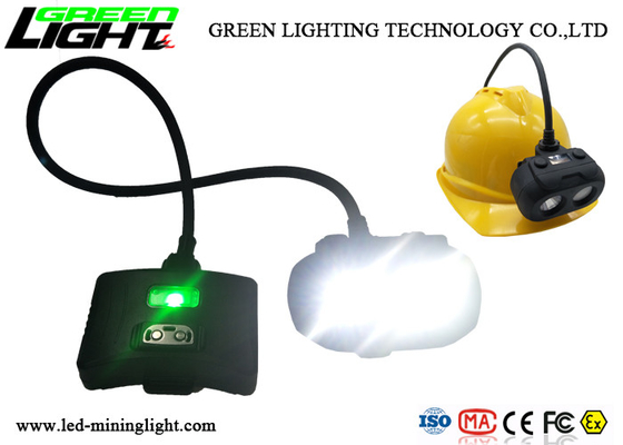 Lampu Cap Pertambangan Bawah Tanah Intensitas Intensitas Isi Ulang 6800mAh 15000lux
