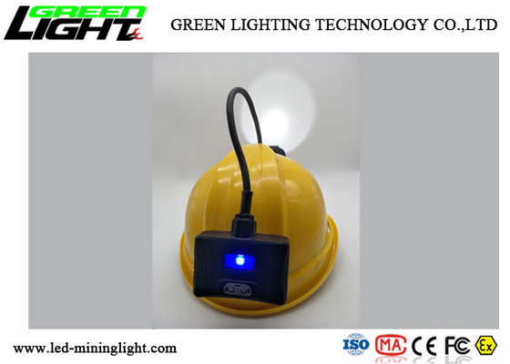 Lampu Cap Pertambangan Bawah Tanah Intensitas Intensitas Isi Ulang 6800mAh 15000lux