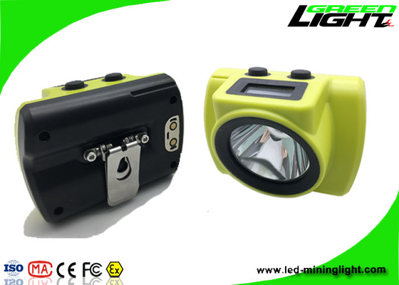 IP68 Waterproof Mining Hard Hat Led Lights Dengan Silicone All In Molding Button