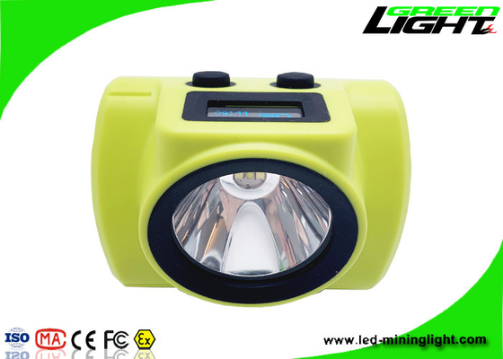 IP68 Waterproof Mining Hard Hat Led Lights Dengan Silicone All In Molding Button