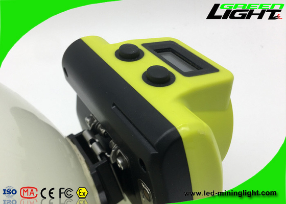 18000lux Cordless High Power Led Headlamp Ip68 Waterproof Dengan Baterai Li - Ion
