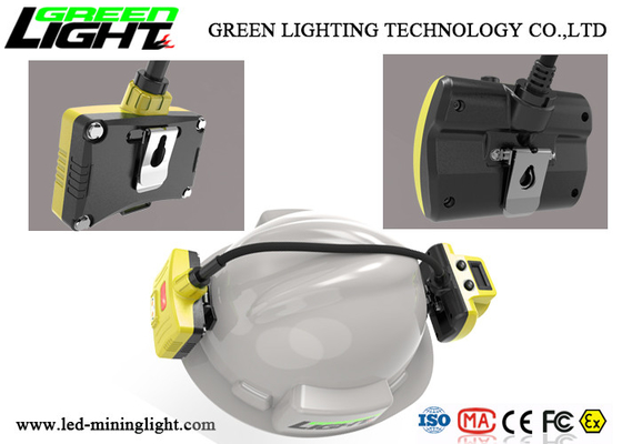 Lampu Cap Penambang Led Tanpa Kabel Multifungsi 358lum 3.7V Untuk Keamanan Bawah Tanah