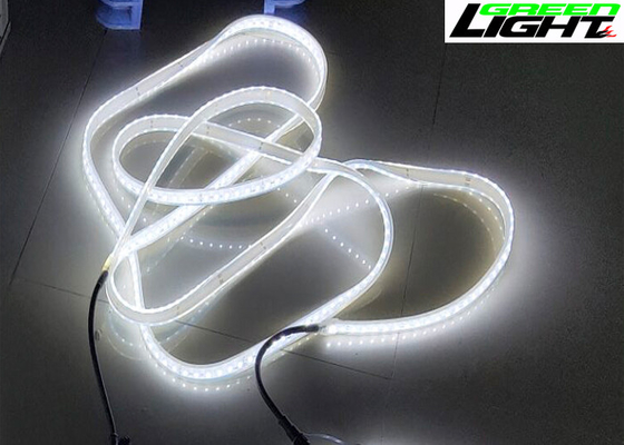 10mm Tebal Lampu Strip Kabel Fleksibel Industri LED SMD5050 Untuk Tunneling
