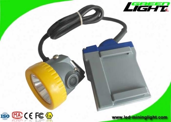 Lampu Tambang LED Anti Peledak GLT-7C Corded Isi Ulang 15000 Lux Kecerahan Tinggi