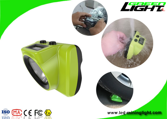 Lampu Topi Keras Bawah Tanah Tahan Air Kecerahan 13000lux Dengan Kabel Pengisian Usb