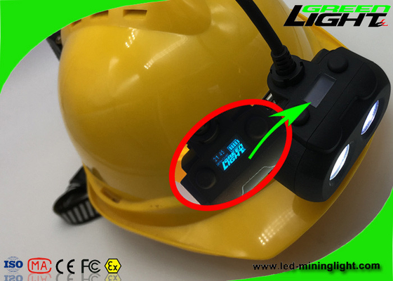 Super Bright Cree Led Rechargeable Headlamp Light 15000lux 3.7V Untuk Menjalankan