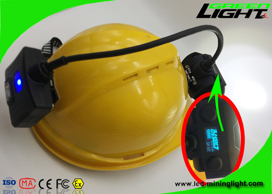 Green Lighting Dual Beam Cap Lamp IP68 Waterproof Cap Lapm Dengan Cree Led 15000lux