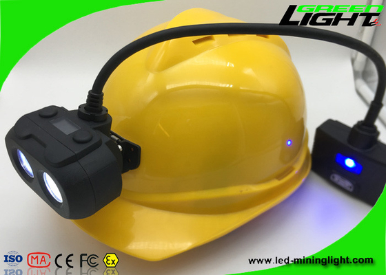 Green Lighting Dual Beam Cap Lamp IP68 Waterproof Cap Lapm Dengan Cree Led 15000lux