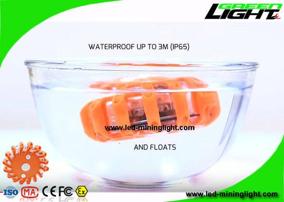 Magnetic Mount Led Warning Light Rechargeable Shockproof LED Road Flare Untuk Mobil