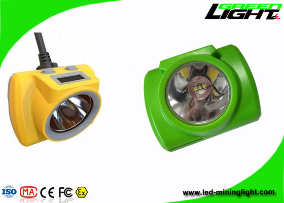 Sudut Pencahayaan Optik Lampu Led Topi Keras 13000lux Dengan Baterai Pengisi Daya USB