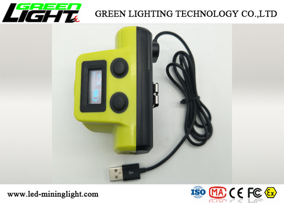 18000 Lux 385 Lum Isi Ulang Lampu Tambang Layar LED Semua Dalam Satu Gagap