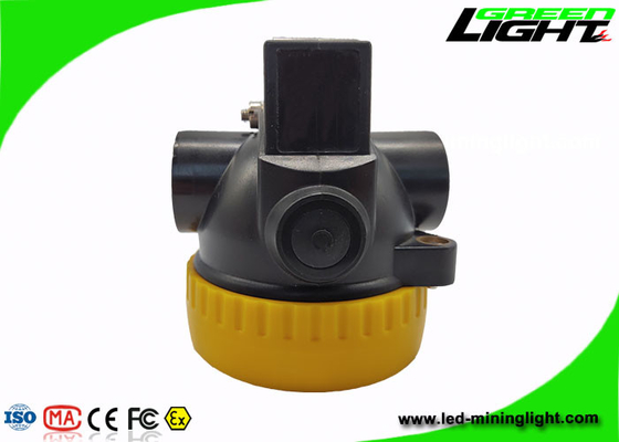 Lampu LED Miners Cap Keselamatan Tinggi Isi Ulang 1000 Siklus Baterai Ringan