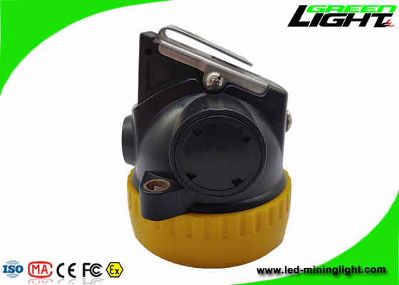 Lampu LED Miners Cap Keselamatan Tinggi Isi Ulang 1000 Siklus Baterai Ringan