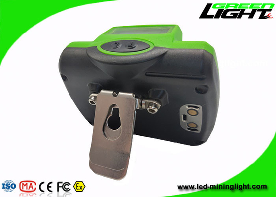 Baterai Isi Ulang LED Miners Cap Lamp Anti - Explosive 14-16hrs Working Time