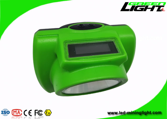 Lampu Cap Penambangan Tanpa Kabel Bahan ABS PC 13000lux Kecerahan Mendukung Pengisian USB