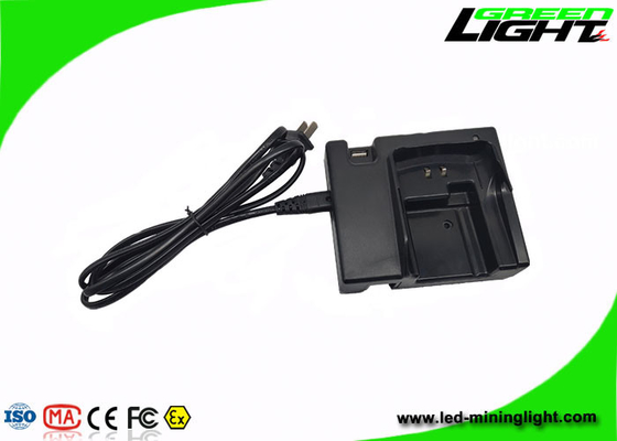 Lampu Cap Penambangan Tanpa Kabel Bahan ABS PC 13000lux Kecerahan Mendukung Pengisian USB