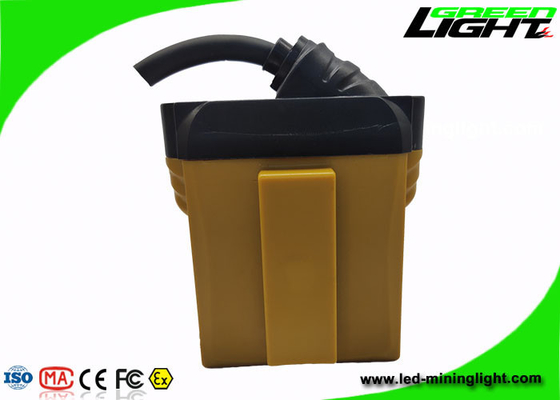 Anti - Explosive IP68 LED Miners Cap Lamp Underground Mining Type Garansi 1 Tahun