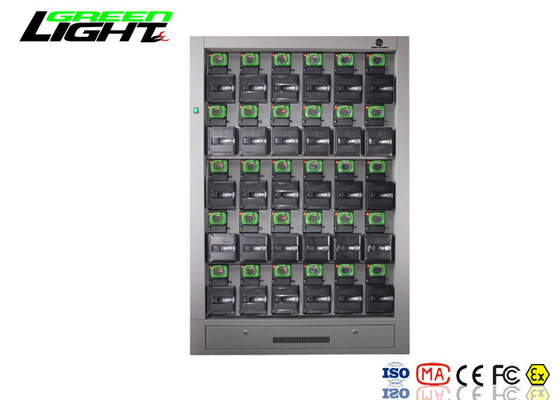 30 Unit Charger Rack Coal Miner Cap Lights Dengan Lampu Indikasi Saklar Daya