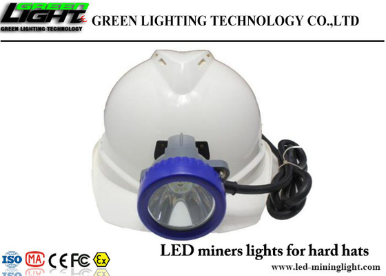 Lampu Tutup Penambang Led Lensa Antipeluru 6.6 Ah Baterai Li - Ion 1000lux Tahan Air IP68