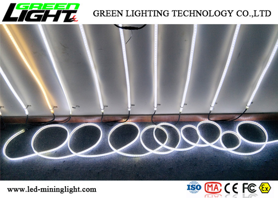 Silica Gel Material LED Lampu Strip Fleksibel Untuk Terowongan Penambangan Bawah Tanah