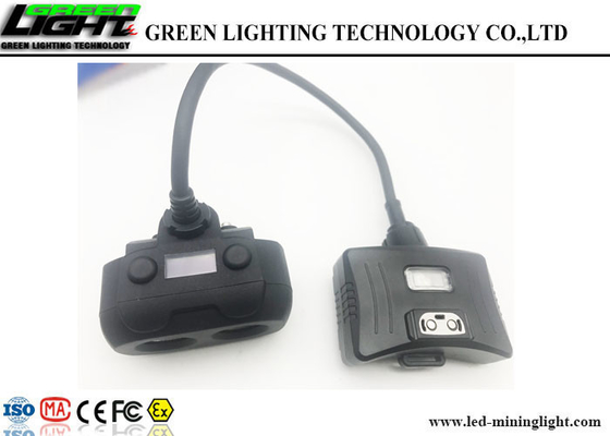 Dual Beam LED Cap Lamp, Lampu Pertambangan Batubara Pencahayaan Tinggi Dengan Layar OLED