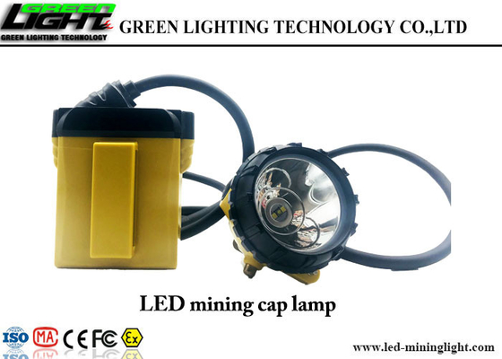 Lampu Cap Penambang LED IP68 Tahan Air, Lampu Depan Led Isi Ulang Super Terang