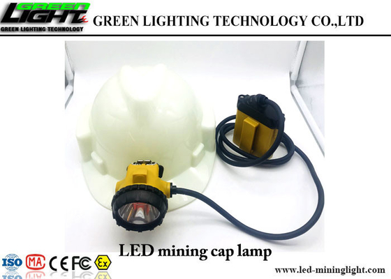Lampu Cap Penambang LED IP68 Tahan Air, Lampu Depan Led Isi Ulang Super Terang