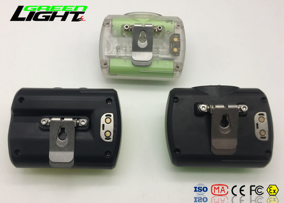 Lampu Keamanan Penambang Tahan Air IP68, Lampu Helm Penambang Dengan Baterai Li-Ion