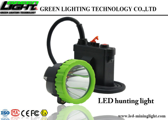 50000lux High Brightness LED Miners Cap Lamp Waterproof IP67 Untuk Berburu Malam